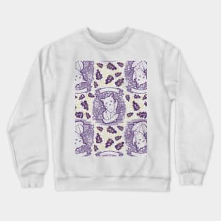 Kitty Final Boss Pattern Crewneck Sweatshirt